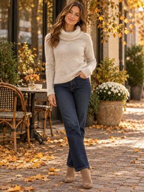 Madewell Alpaca Blend Cowl Neck Sweater Oatmeal Beige XS Cozy Minimalist
